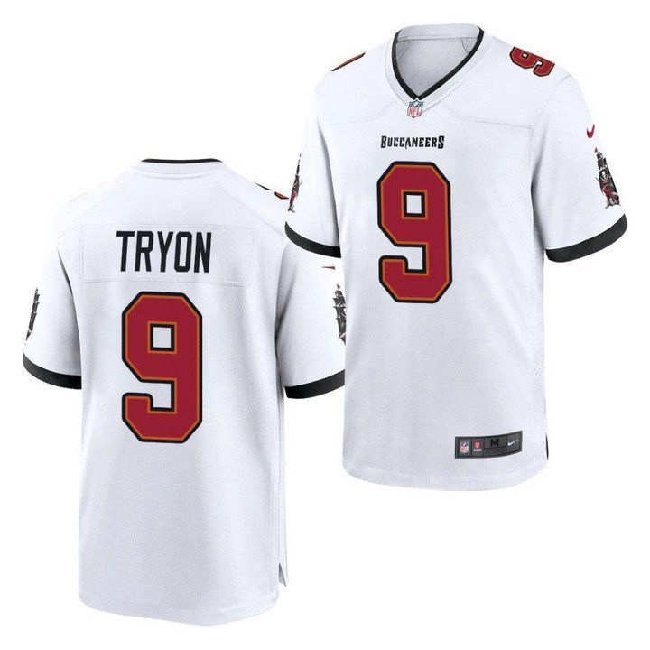 Men Tampa Bay Buccaneers #9 Joe Tryon Nike White Game Player NFL Jersey